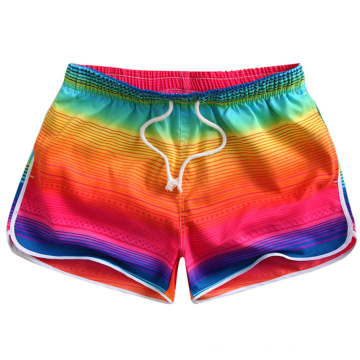 Short de bain femme Short de plage Surf avec taille élastique